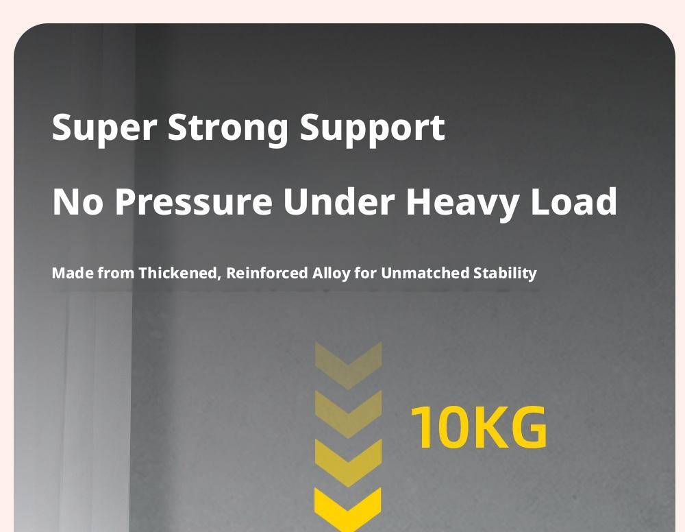 Metal Wood-Grain Stand｜360° Dual-Damper & Foldable