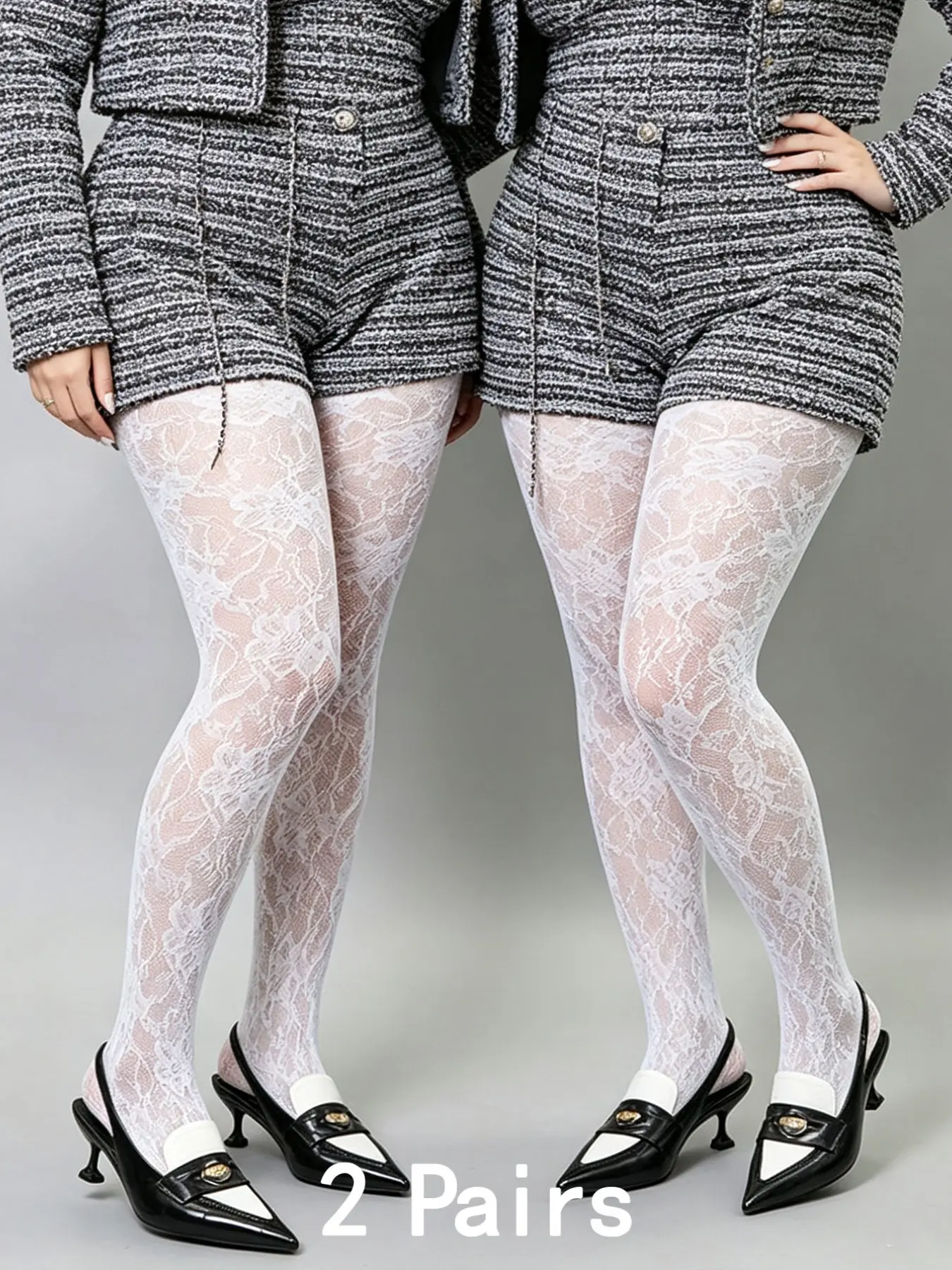 6165 White, 2 pairs