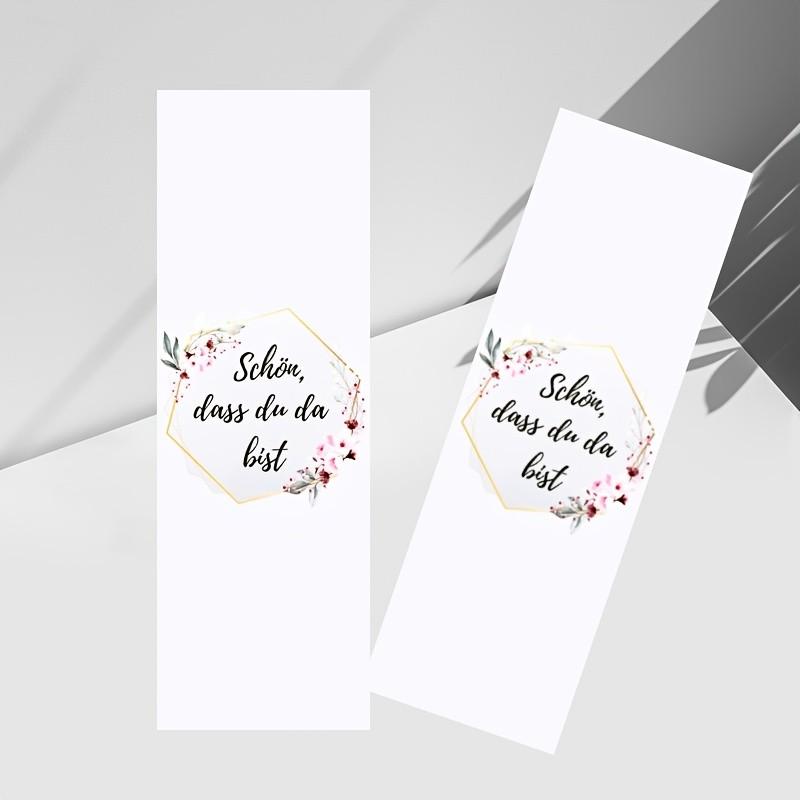 10 Pack Ritter Sport Mini Banderoles, Perfect Gift for Guests, Birthday Wedding Table Decor, Personalized Chocolate Wrappers