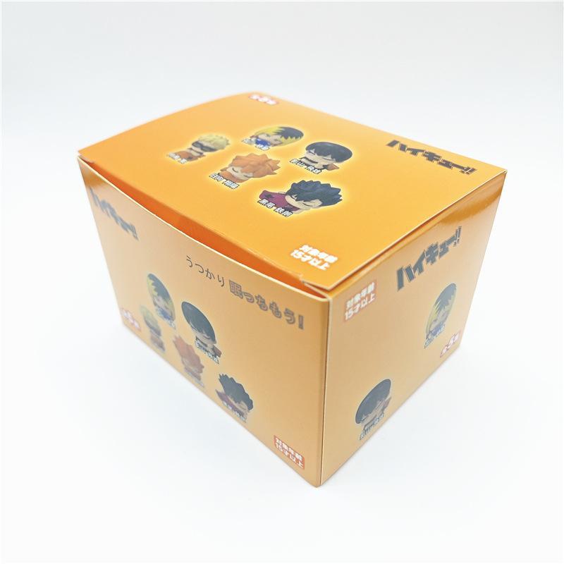 Haikyuu!! Sleep Series Mini Anime Figure Hinata Shoyo Kei Tsukishima Kozume Kenma Tetsurou Kuroo Collectible Model Toys