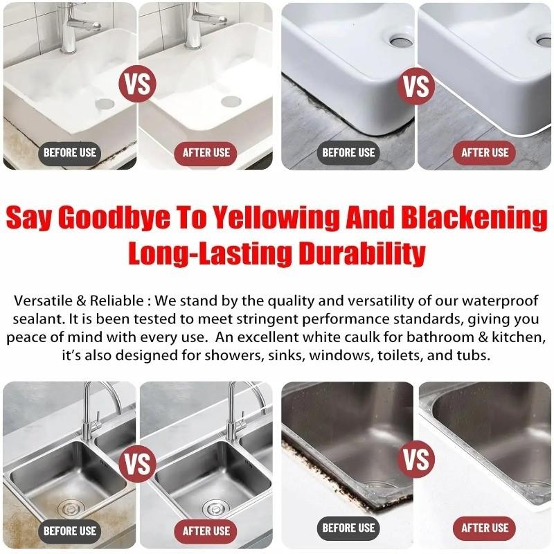 Plastic Steel Putty for Kitchen Bathroom, Waterproof Sealant, Anti-Mold Adhesive, Sink Tile Pipe Leak Repair, Gap Filler, Durable Fixing Solution Plastic Steel Putty for Kitchen Bathroom, Waterproof Sealant, Anti-Mold Adhesive, Sink Tile Pipe Leak Repair, Gap Filler, Durable Fixing Solution