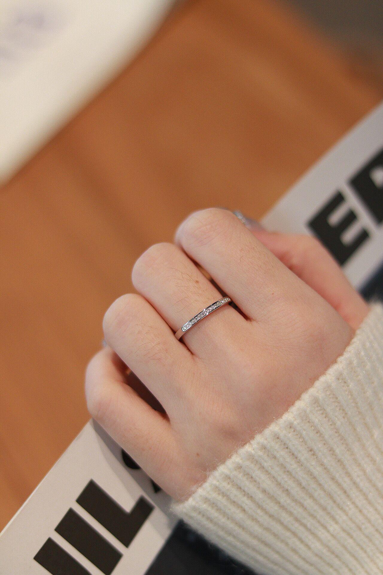 【#212 Great for Matching】ONE Band Synthetic Moissanite Wedding Band, Wedding Rings for Women, D Color VVS1 925 Sterling Silver Rings Eternity Stackable Engagement Ring Anniversary Band Size 4.5-10 【#212 Great for Matching】ONE Band Synthetic Moissanite Wedding Band, Wedding Rings for Women, D Color VVS1 925 Sterling Silver Rings Eternity Stackable Engagement Ring Anniversary Band Size 4.5-10