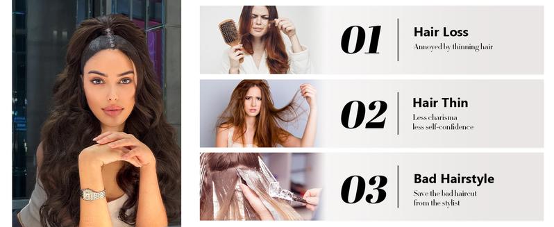 Iridescent Ponytail Hair Extension Drawstring Ponytail Extension for Women Long Body Wavy Curly 26 Inch Clip in Ponytail Extensions Synthetic Heat Resistant Ponytail Extension