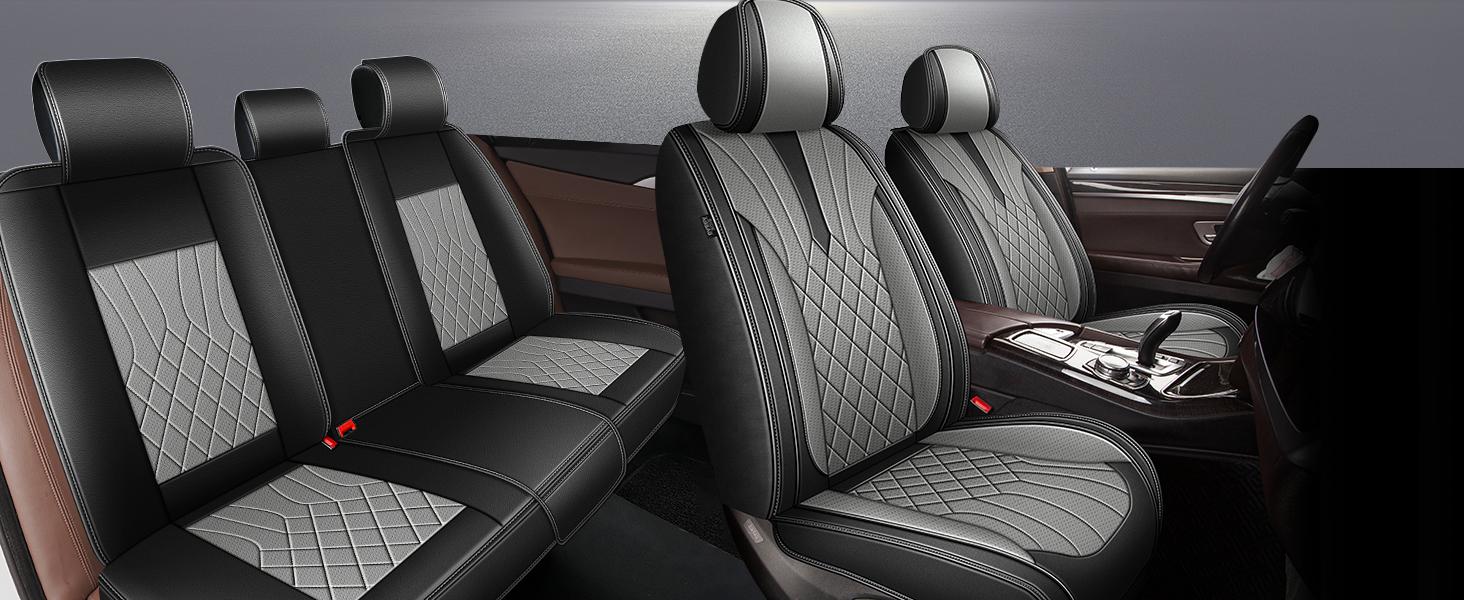 Full Set Premium Perforated Leather Seat Covers for Toyota RAV4 2013-2025 | Hybrid & RAV-4 Fit | Breathable, Custom Fit - Protect Seats with Style Car Cushion Vehicle Full Set Premium Perforated Leather Seat Covers for Toyota RAV4 2013-2025 | Hybrid & RAV-4 Fit | Breathable, Custom Fit - Protect Seats with Style Car Cushion Vehicle