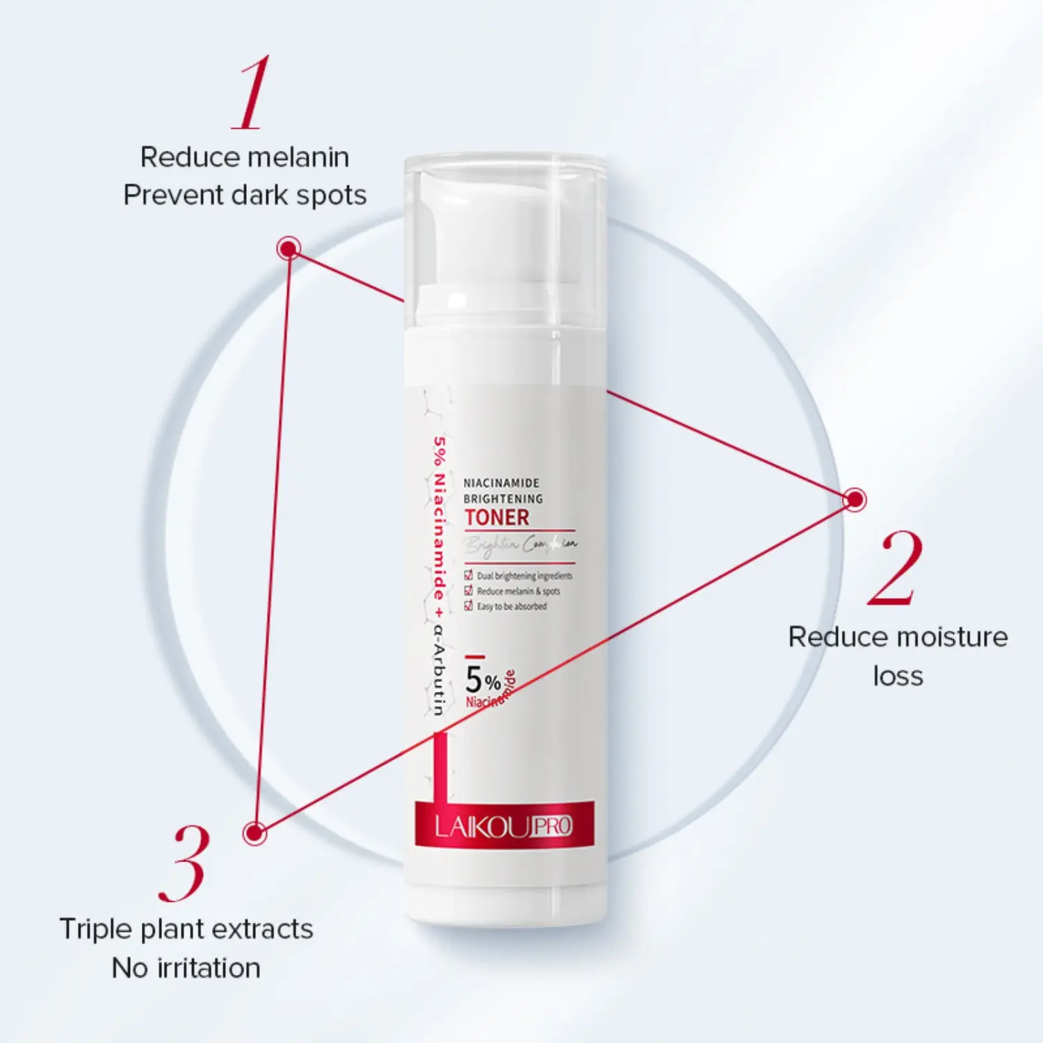 Niacinamide Toner Wet Mask 50ML, Hydrating and Moisturizing, Refreshing Skincare Essence, Ideal for Daily Use, Enhances Skin Health, Glowing Glass Skin