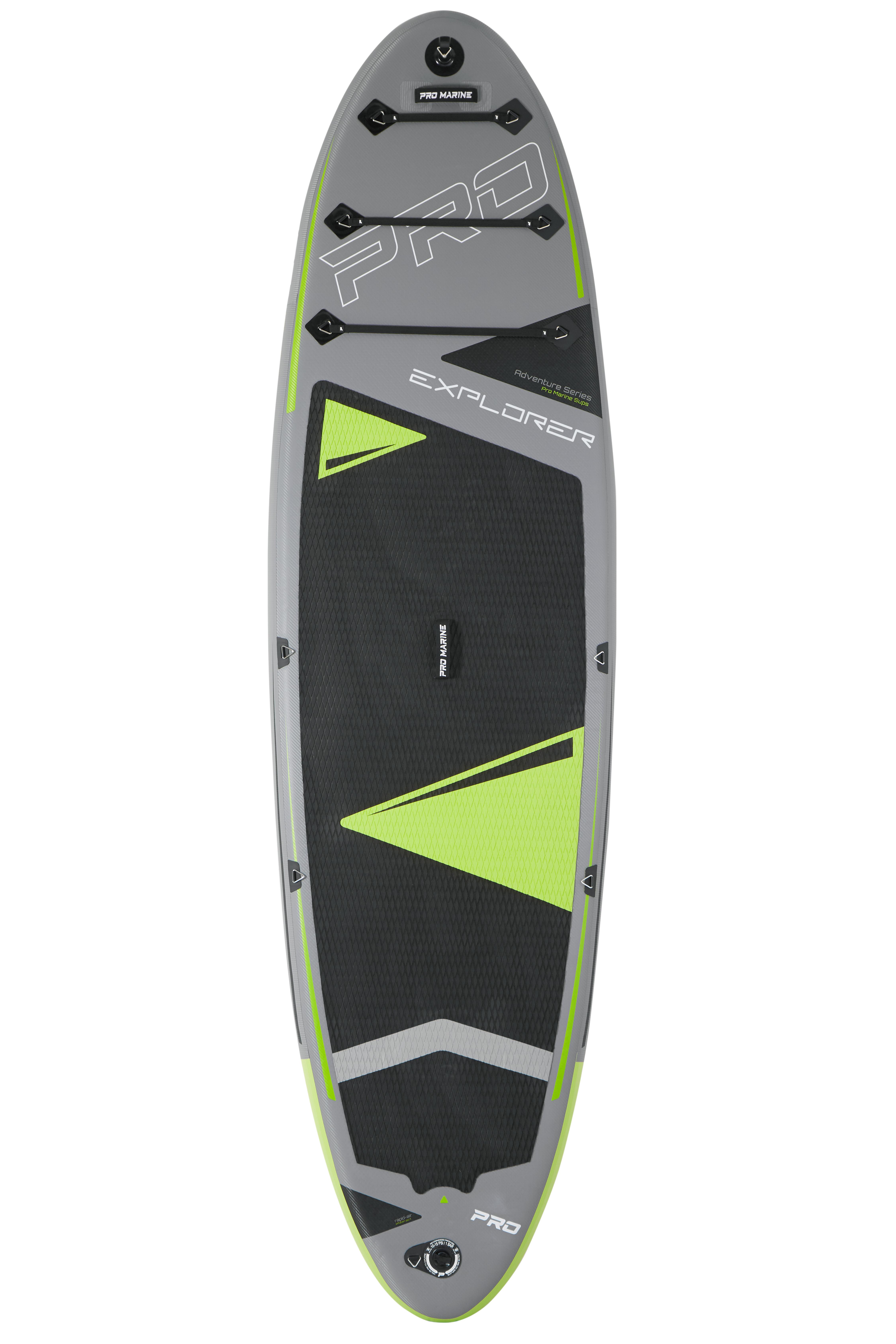 PRO MARINE 10‘/12' Inflatable Stand up Paddle Boards Adjustable Paddle SUP Carry Bag & Fast Pumping Green FathersDayGift