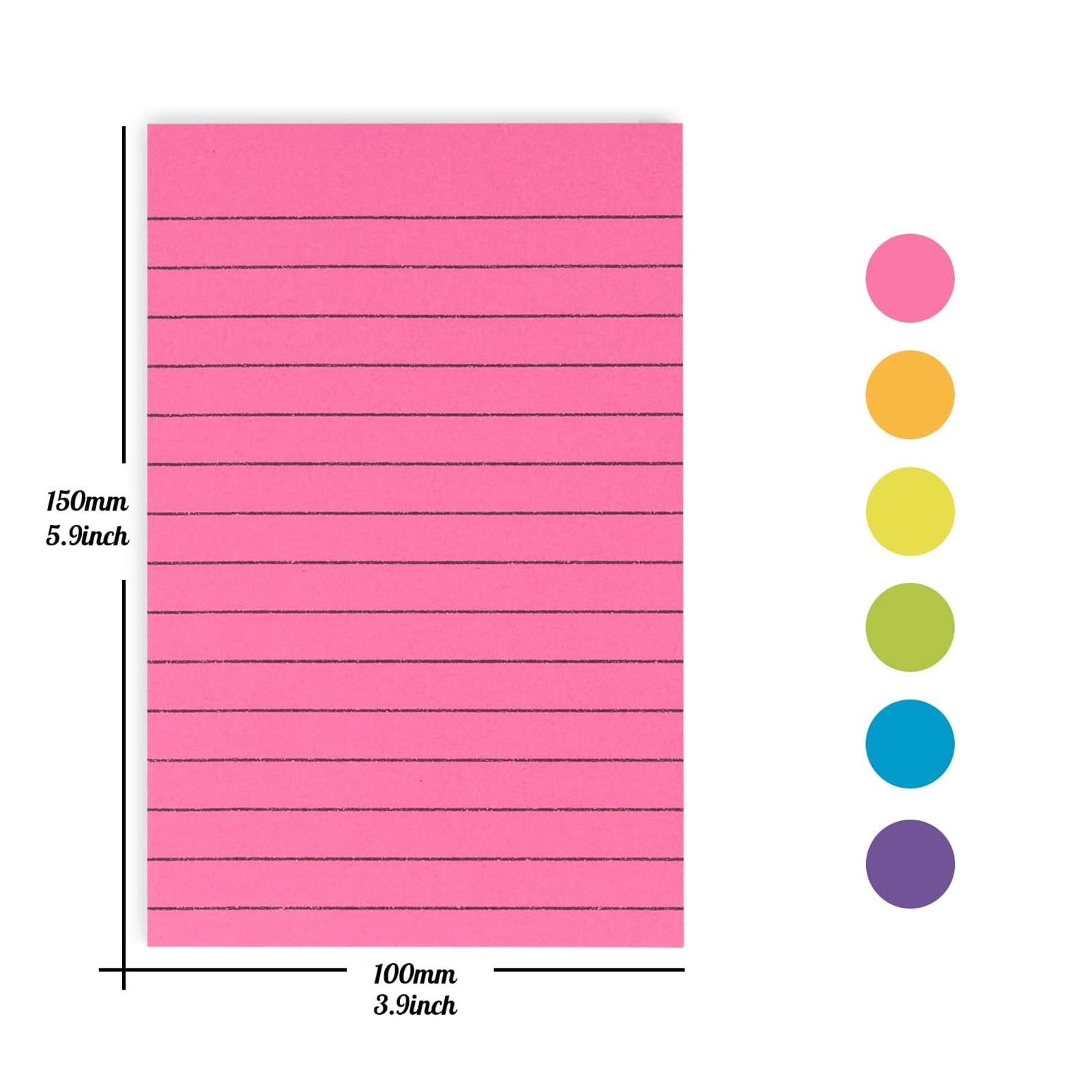 A6 portable notepad with strong adhesive post-it notes for students to correct mistakes and office records