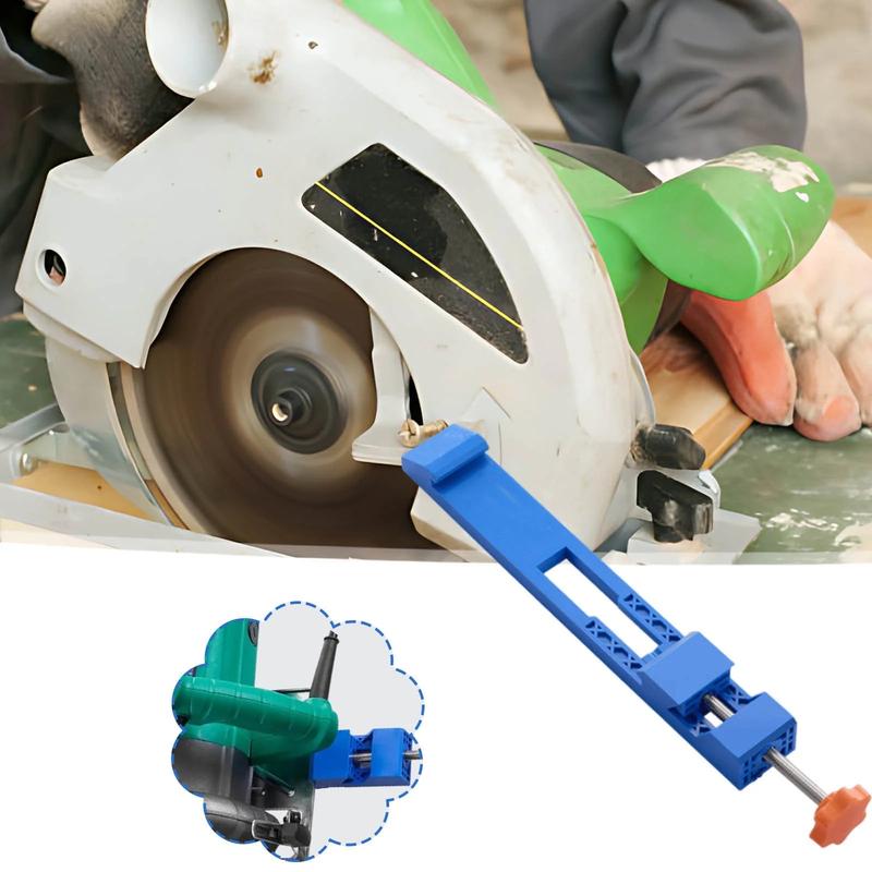 Adjustable Cutting Machine Base Guide, Electric Circular Saw Milling Positioning Clamp, Precision Wood Cutting Guide, Woodworking Tools, Specially Designed for Precision Cutting and Milling Tasks