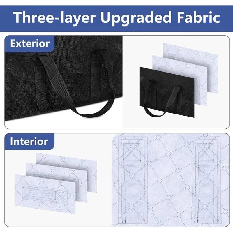 Wide Brim Hat Storage Rack, Baseball Cap Organizer, Large Capacity Hat Hanger, Closet Hat Holder, Holds Up to 40 Hats, Hat Storage Bag