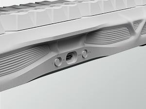 GravaStar Mercury K1 - Gradient White 75%  Wireless Mechanical Gaming Keyboard - Aluminum Alloy Exoskeleton, Gasket - Mounted, Hot - Swap Sockets, Linear Switches