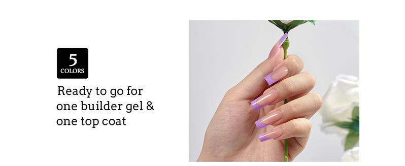 BTArtboxnails XCOATTIPS Press on Nails - 150pcs Brighter pastel Long Square or Almond or Coffin French Tips, Brighter pastel Soft Gel False Nail, Soak Off Acrylic Fake Nails Extensions