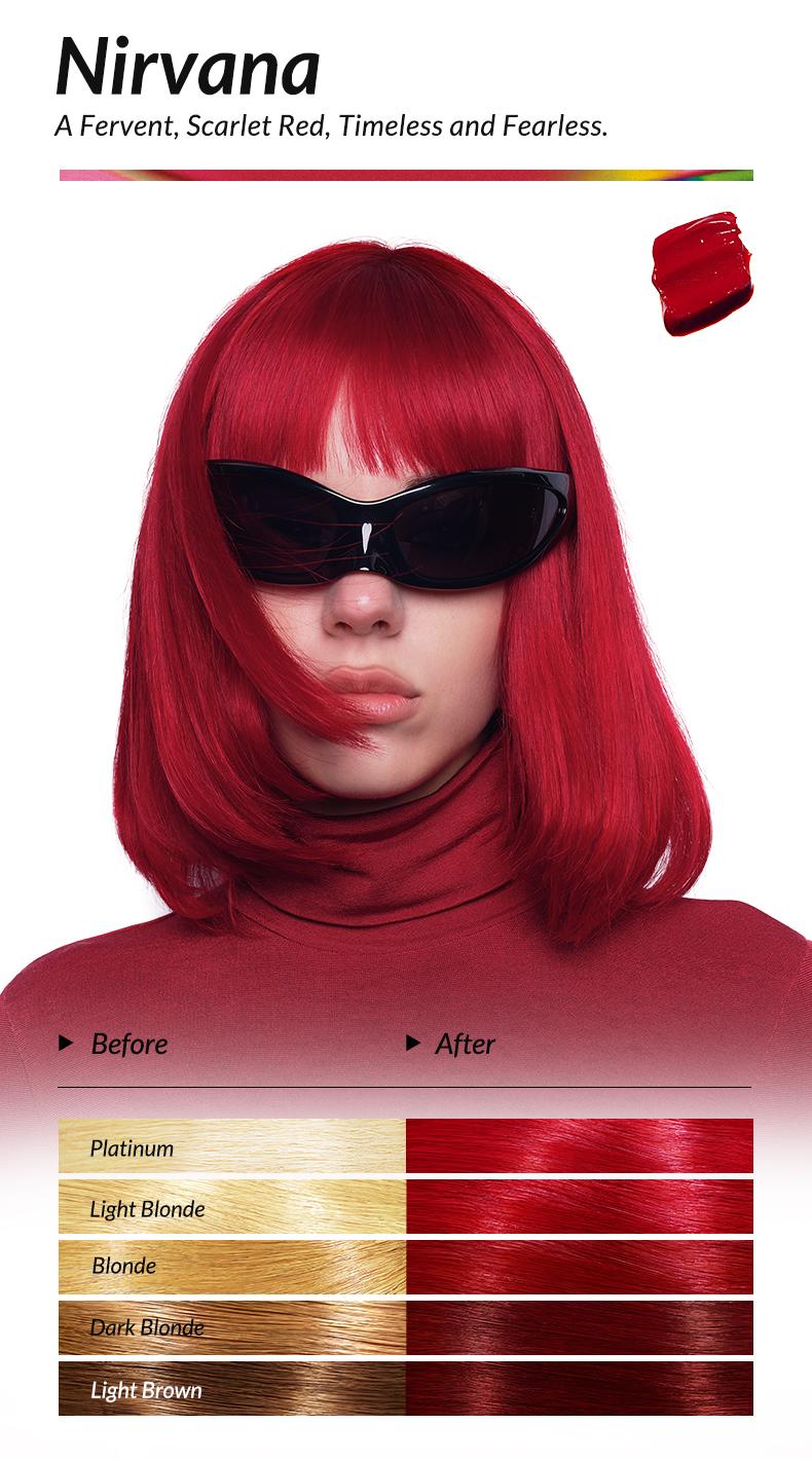 Kaleidos Semi-Permanent Hair Color / 8 fl oz, Haircare & Styling, High Impact, Hair-Rejuvenating, Hydrates & Strengthens Kaleidos Semi-Permanent Hair Color / 8 fl oz, Haircare & Styling, High Impact, Hair-Rejuvenating, Hydrates & Strengthens