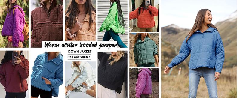 YeeZaa Women's Oversized Hooded Puffer Jacket 2025 TikTokShopHolidayHaul Christmas Quilted Lightweight Winter Warm Pullover Padded Hoodies Coat Casual Outerwear YeeZaa Women's Oversized Hooded Puffer Jacket 2025 TikTokShopHolidayHaul Christmas Quilted Lightweight Winter Warm Pullover Padded Hoodies Coat Casual Outerwear