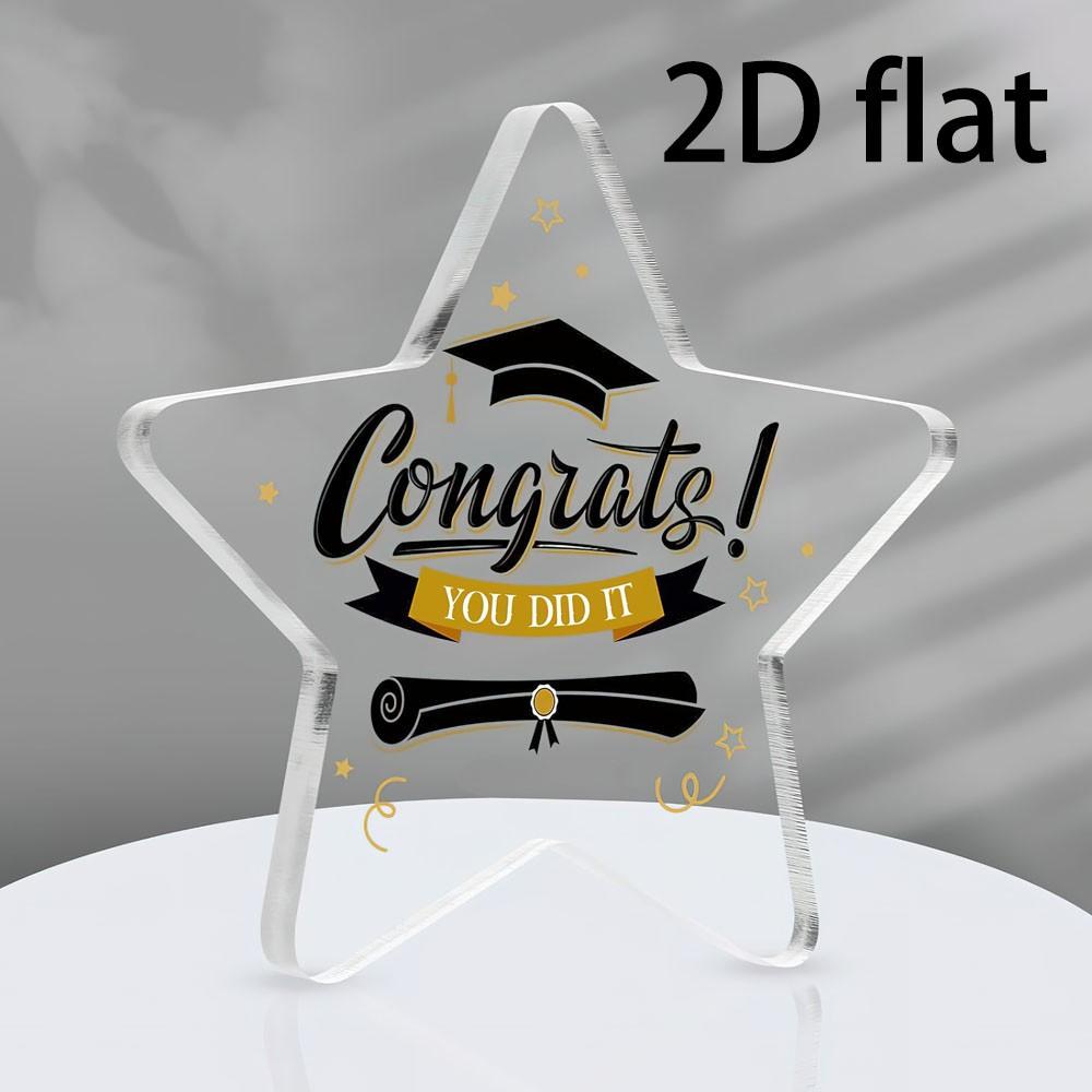 Acrylic 2026 graduation gift table decoration, for her 2026 high school graduation gift table center piece graduate boys and girls Home Decor, Acrylic Plaque Decor, Acrylic Desktop Decoration, Acrylic Signage Plaque