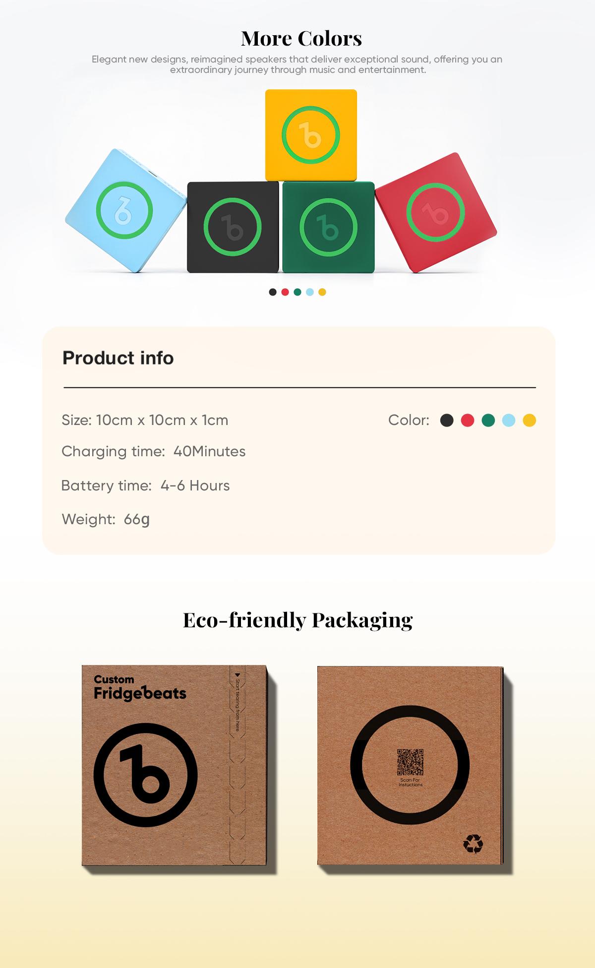 【Customization】Custom Music Fridge Magnet Colorful without Frame Personalized Album Infinite Love Fridge Magnet That Can Be Played Song Ideal Gift for Couple New 4.0 Upgrade