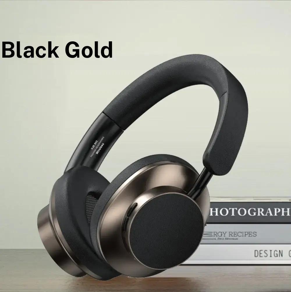 Retro Foldable Bluetooth Headset 5.3 | Wireless Sports Headphone with Microphone | American Classic Style | Noise Isolation | 25H Playtime