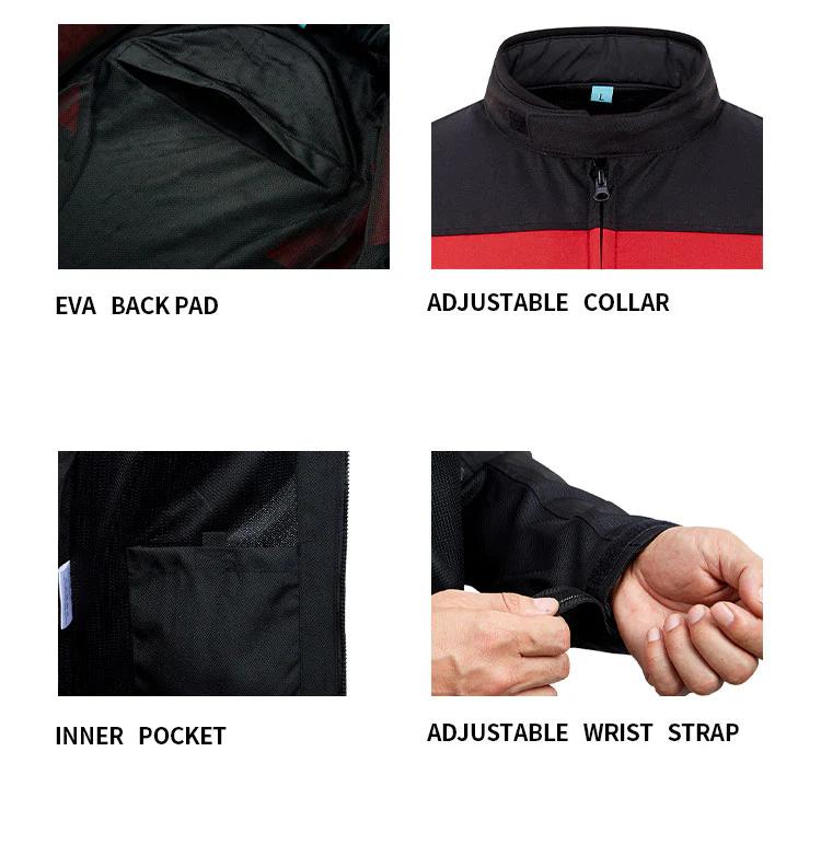 Mesh CE Protective Motorcycle Jacket | JK003