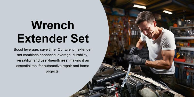 AltitudeCraft Wrench Extender Tool Bar – Durable Wrench Extension with 1/2" Square Hole for Torque Boost, Efficient Mechanics Hardware Tool for Industrial Use, Tradesmen & DIYers – Universal Design