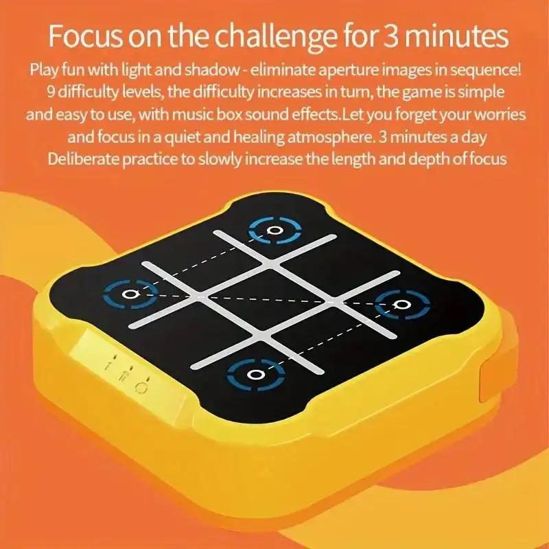 The electronic educational game Tic - Tac - Toe, the best gift, a tabletop game combining strategy and fun, made of durable ABS material, a classic interactive game, and a family entertainment item