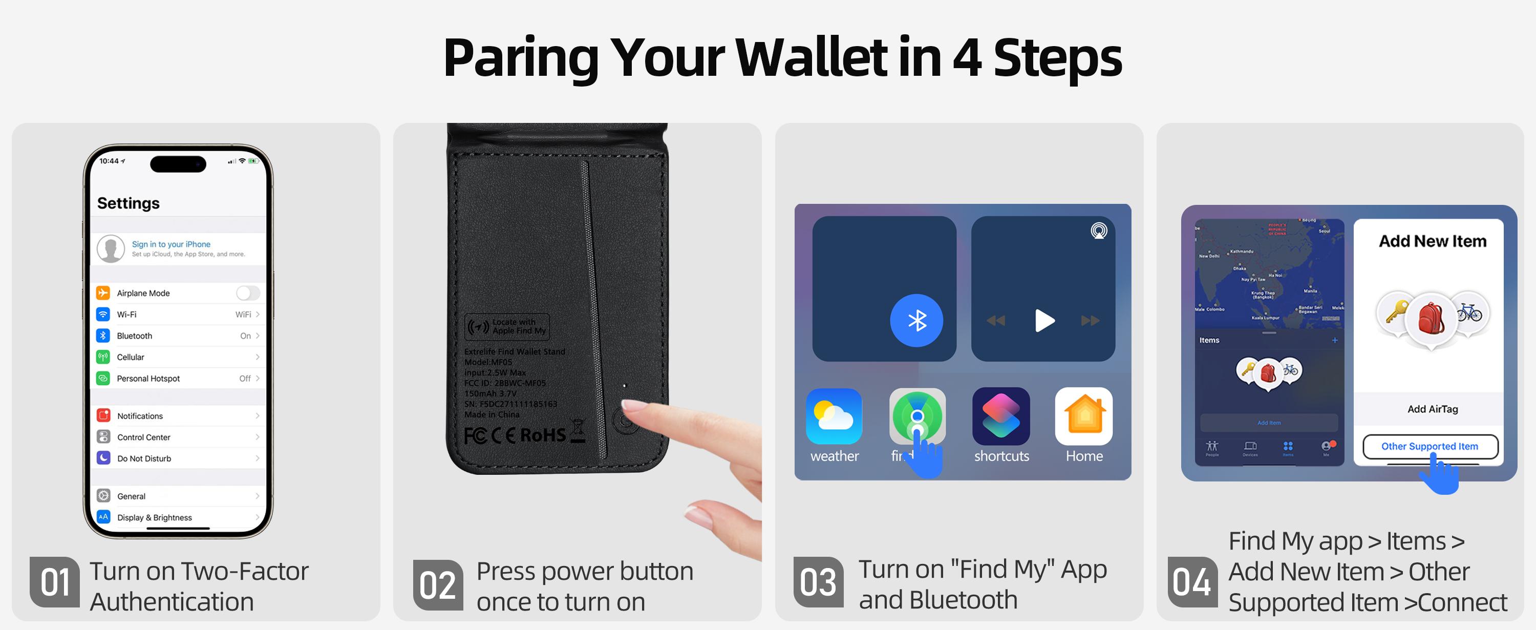 for Magsafe Wallet, Works with , Strongest Magnetic Wallet for Phone 16 15/14/13/12 promax plus Series, for Phone Wallet with Adjustable Stand, Wallet Tracker, 6 Cards Holder, Vegan Leather, Black Cellphone