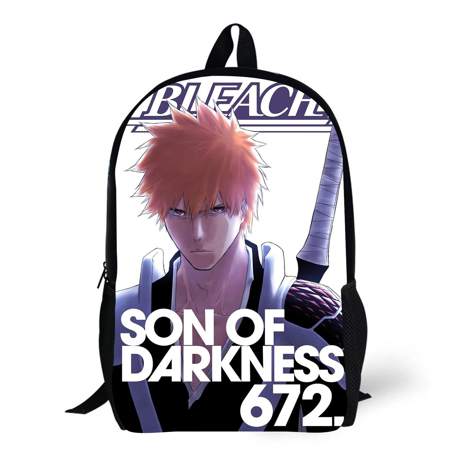 bleach laptop backpack Price History of Bagbros Anime Printed ICHIGO Bankai 30L Waterproof For commute or travel Bleach Anime Backpack Anime Bleach