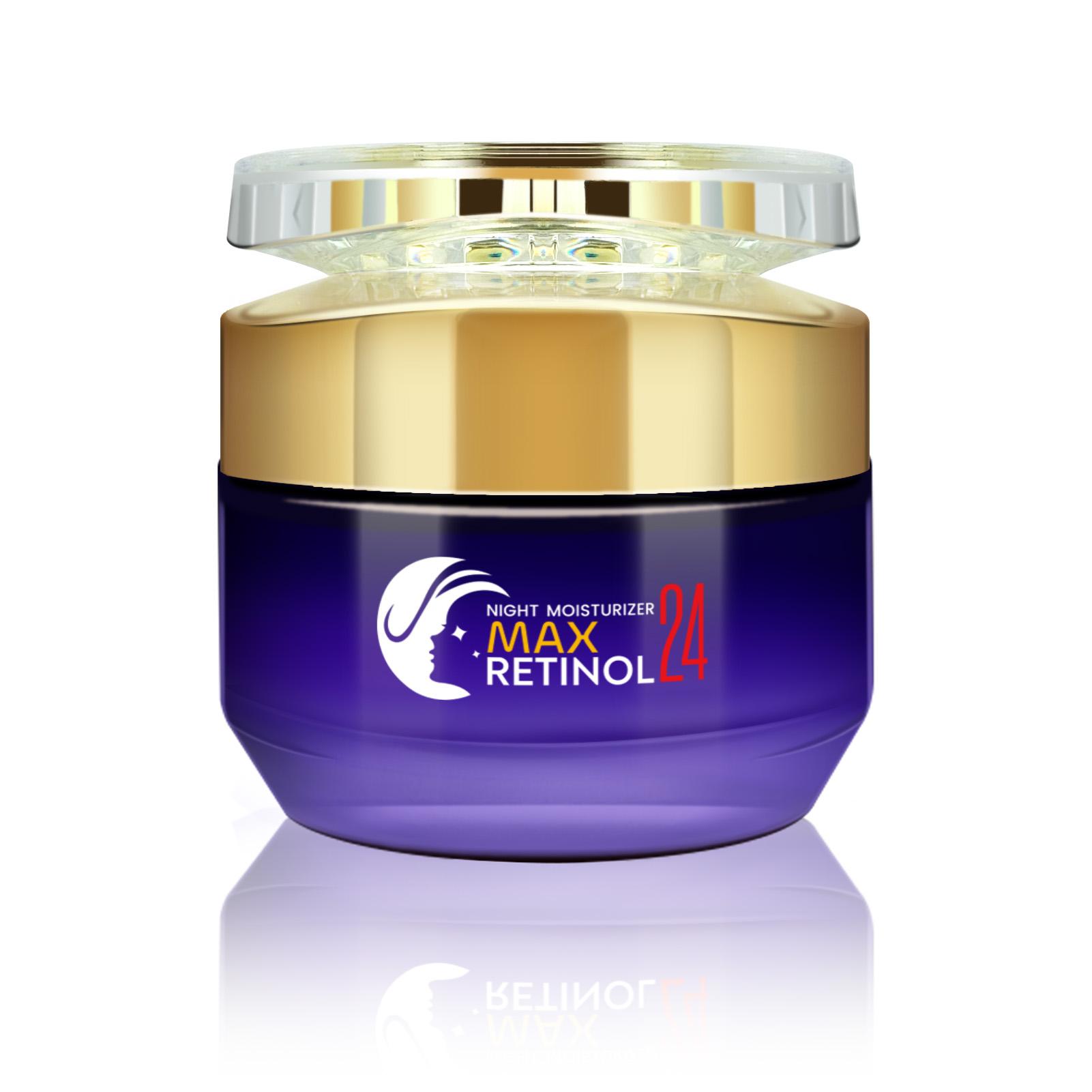 50g Retinol 24max Night Cream, Firming Balm, Collagen Peptide, Niacinamide, Hyaluronic Acid, Brightening, Moisturizing, All Skin Types