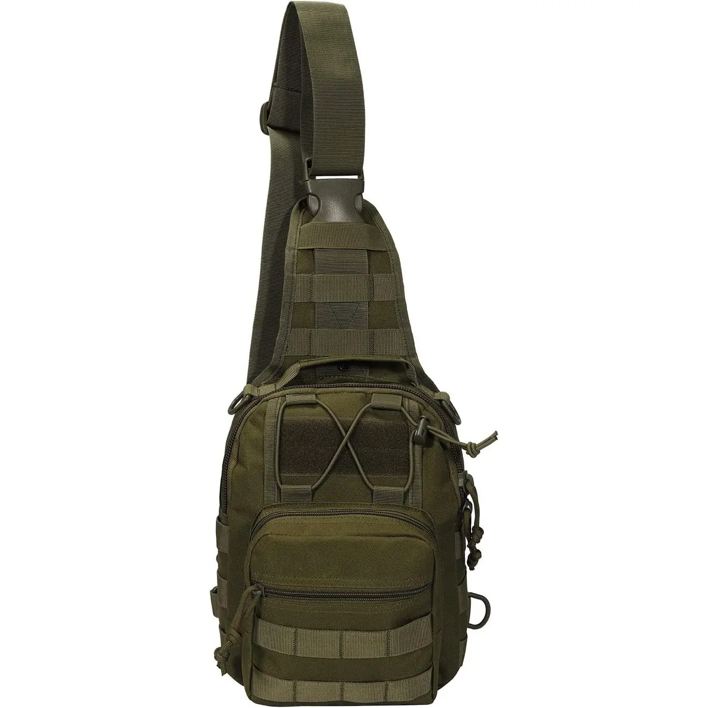 Tactical Backpack - 1000D Waterproof Military Backpack, Laser-Cut CCW Sling Bag, Tactical Satchel Shoulder Bag for Men