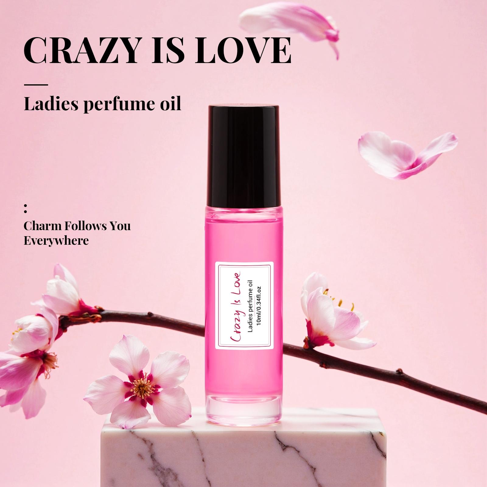 Pure Precision 10ML Portable Perfume, Floral Scents Perfume, Romantic Floral Scent, Non-Toxic Liquid, Single Item Pack, Charm Follows You, Floral Eau Perfume