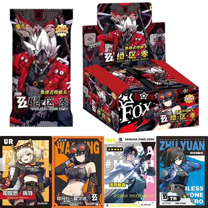 2026 New hot item  Zenless Zone Zero Card Ellen Joe Alexandrina Sebastiane Anime Game Surrounding Trading Character Collectible Cards Kids Toy Gift