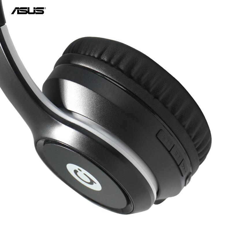 ASUS Wireless Over-Ear Headphones with Noise Isolation, Built-in Microphone, Foldable Design, Adjustable for All Ear Sizes, Immersive Sound Quality, Perfect for Gaming and Gift Giving