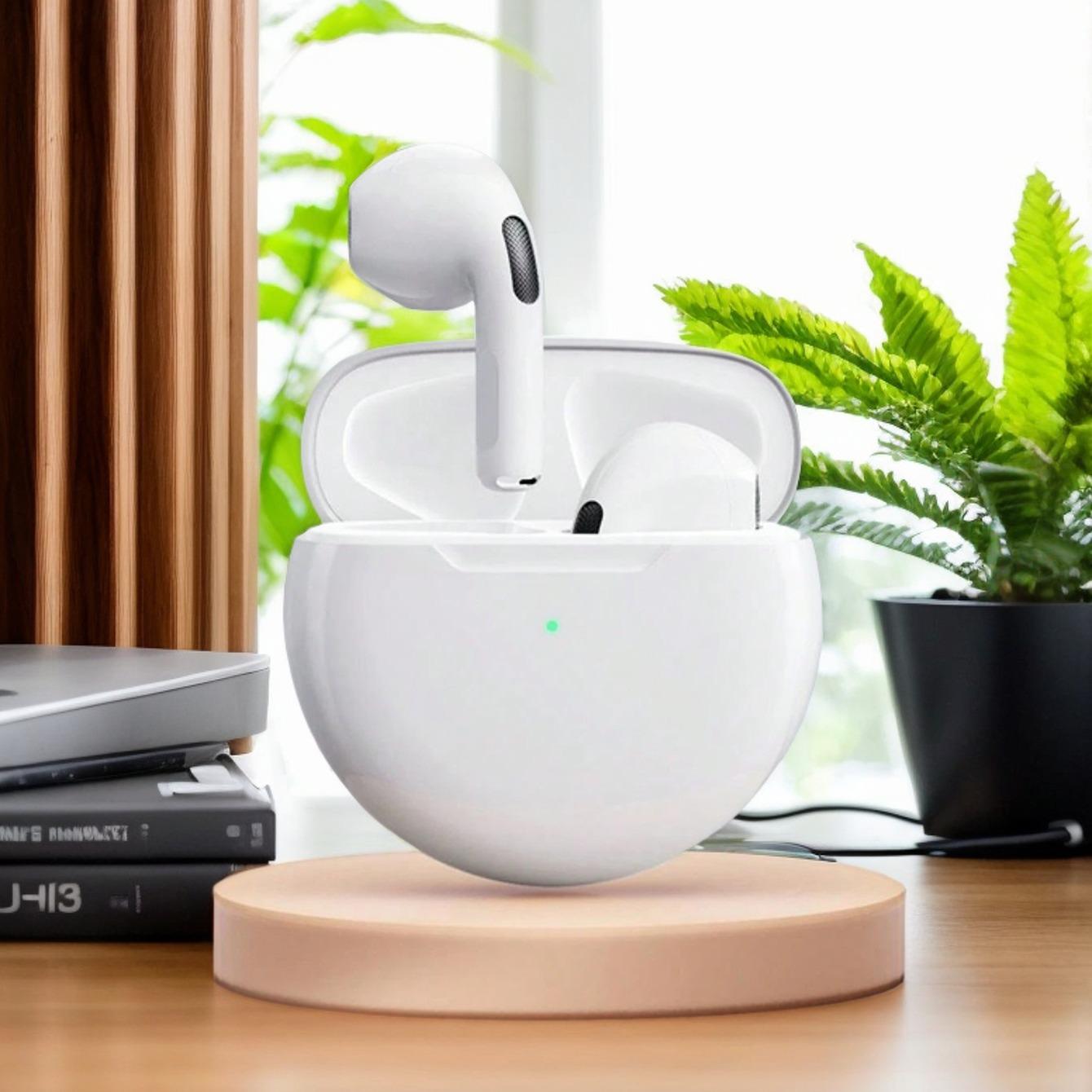 Wireless Earbuds Bluetooth-compatible Headphones Wireless Earplugs New Bluetooth-compatible Headphones Leather Texture TWS Surround Sound Portable Sports Earphones High Quality Headphones