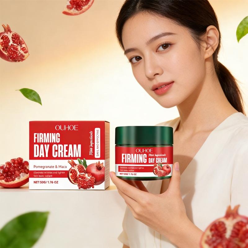 Ouhoe Moisturizing Face Cream, Reduces Fine Lines, Brightens Skin Tone, Hydrates and Smooths Skin, Improves Skin Texture, Non-Greasy