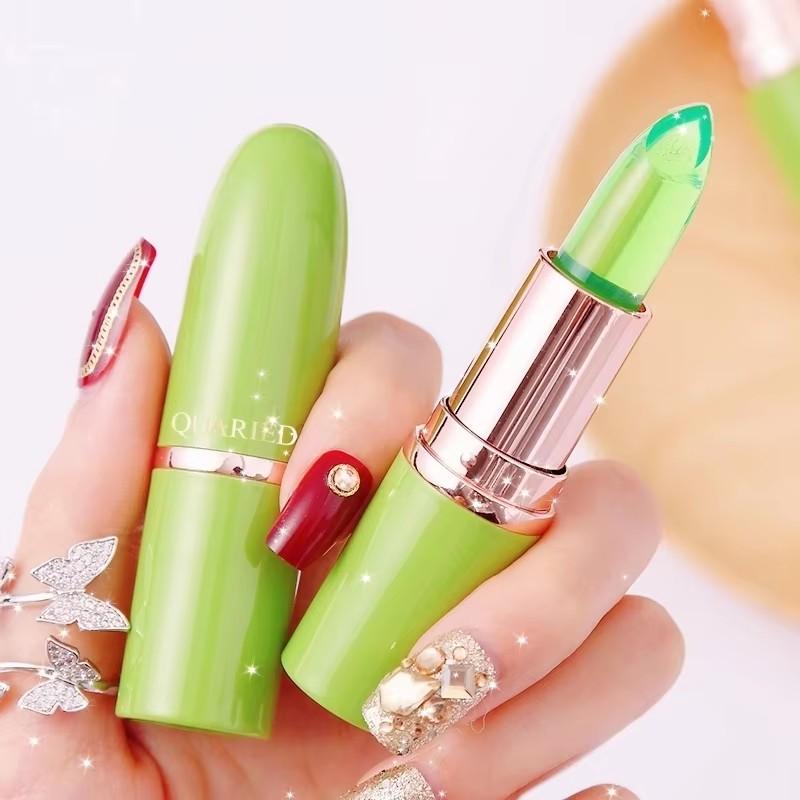 Temperature Change Aloe Vera Lip Balm, Moisturizing Nourishing Tinted Lip Gloss, Daily Lip Care, Non-Flammable Aerosols, Scpn/cpnp Notified