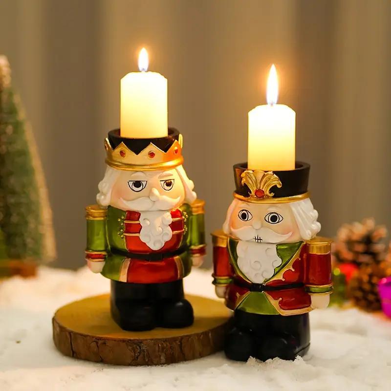 Resin Christmas Nutcracker Figurine, Aromatherapy Diffuser for Indoor Outdoor Use, Perfect Holiday Decoration for Home Office Festive Season