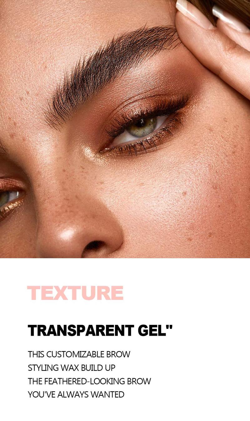 Stereoplastic Eyebrow Setting Cream Lasting Quick Dry Eyebrow Gel Wild Eyebrow Setting Cream Clear Brow Styling Gel Wax Transparent Lightweight Long Lasting Hold for Effortless Brows Flawless Makeup Surprise Cosmetic