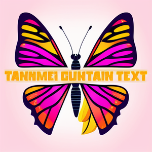 Tangmei curtain text