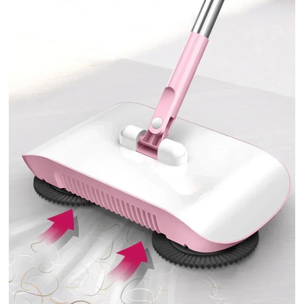Combination of Broom and Mop Hand Push Type Scoop Household Broom and Dustpan Set Floor Magic Broom Home Cleaning Tools Sweeper Broom With Dustpan Broom Dustpan Combo