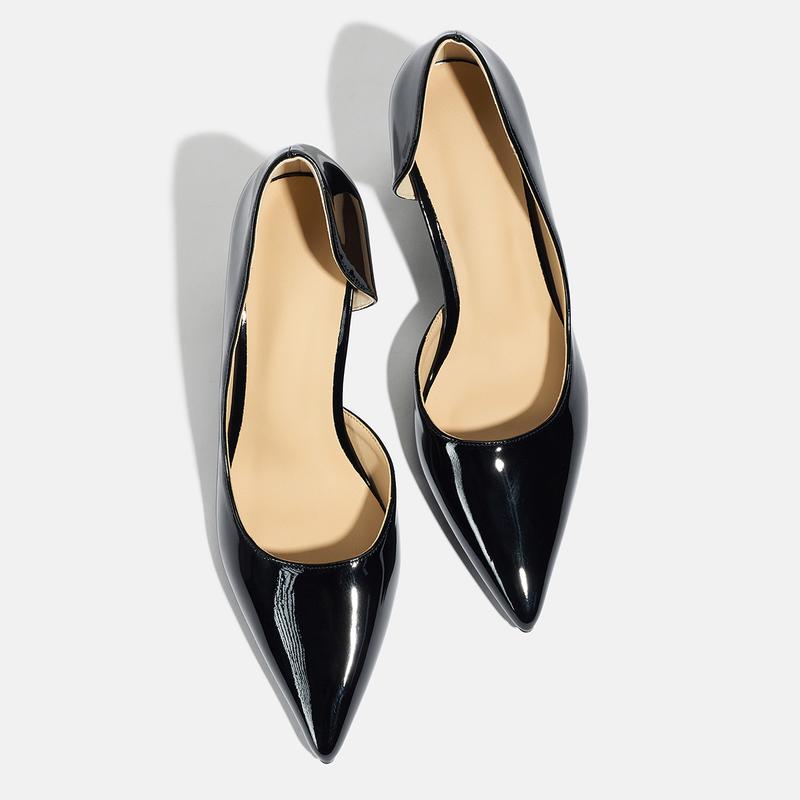 Comfortable, simple and elegant temperament women's singles shoes side empty slim heels women's high heels women's shoes Comfortable, simple and elegant temperament women's singles shoes side empty slim heels women's high heels women's shoes