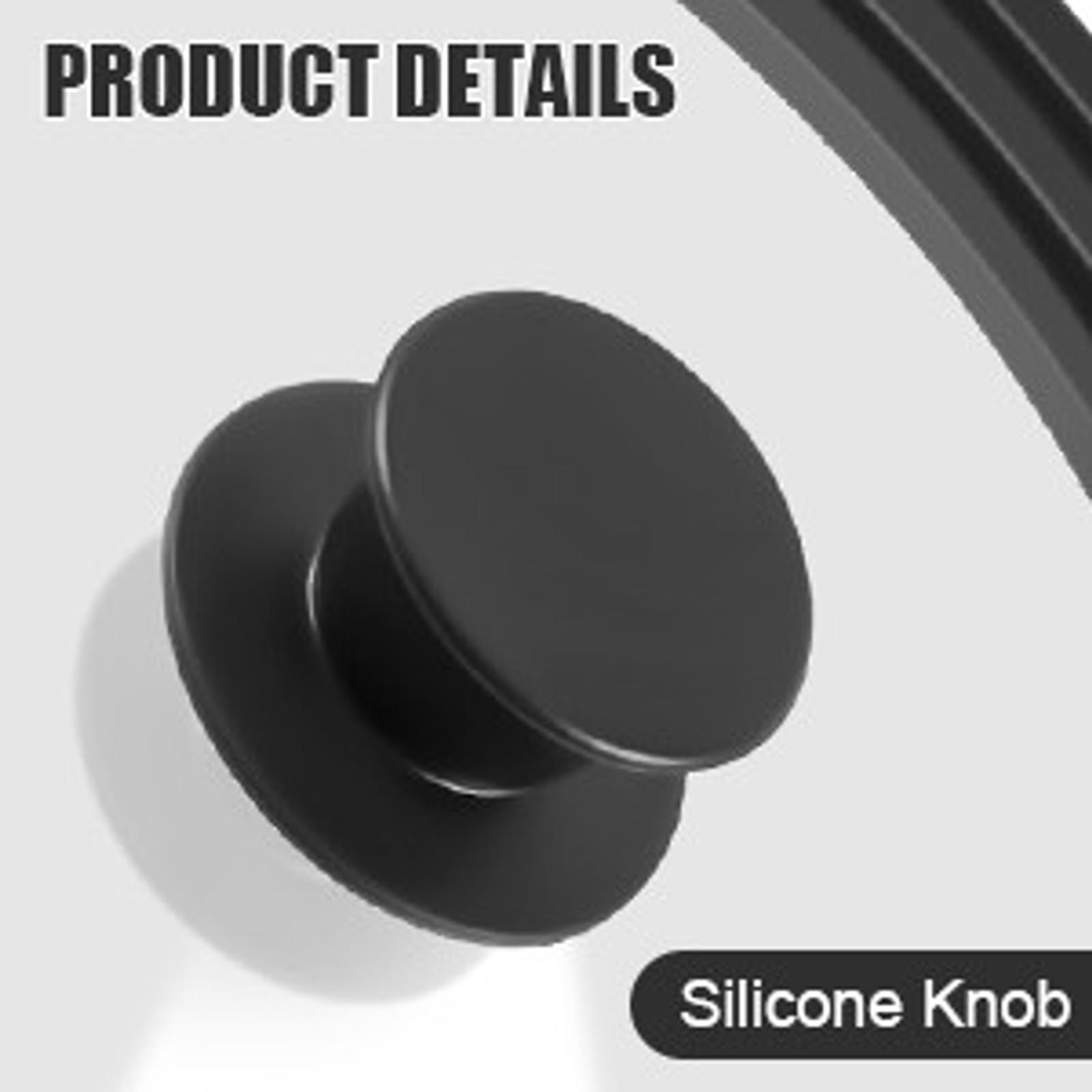 Universal Silicone Lid for Pots, Pans and Skillets, Fits 6" 7" 8" Cookware, Replacement Cover for Frying Pans, Cast Iron and Tempered Glass Universal Silicone Lid for Pots, Pans and Skillets, Fits 6" 7" 8" Cookware, Replacement Cover for Frying Pans, Cast Iron and Tempered Glass