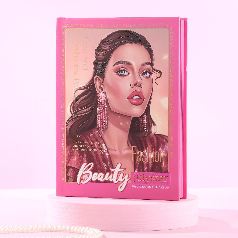 New Girl Eyeshadow Palette, Multi-Color Matte Shimmer, Long-Lasting Easy Application, Professional Face Makeup Luxury Set