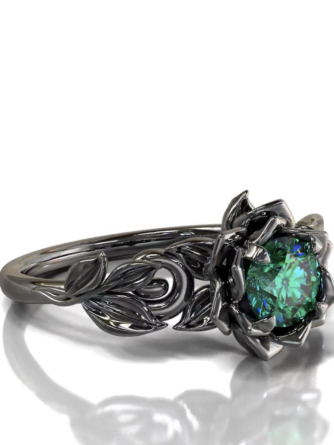 Luxury New Wedding Ring, Teardrop Pear Shape Diamond Engagement Ring, European Style Moissanite Jewelry, High-End Fashion Accessory