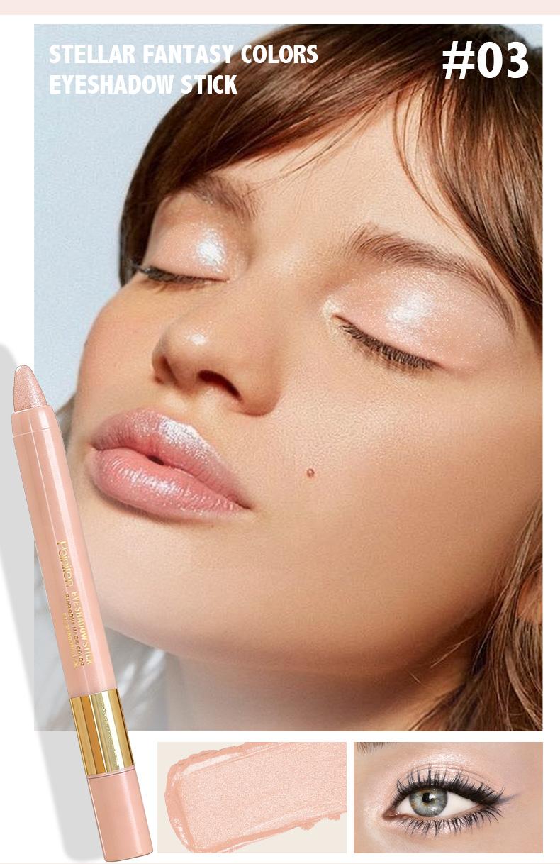 Stellar Fantasy Eyeshadow Stick - Quick Makeup, Diamond Pearlescence, Luxe Satin Finish