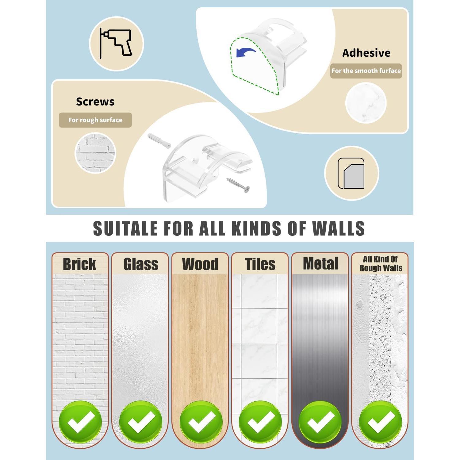 Adhesive Hat Hooks for Wall, Baseball Caps Holdr, Ball Cap Hanger Wall Mount, Hat Display Rack, Hat Organizer Accessories, Clear 8-Pack Adhesive Hat Hooks for Wall, Baseball Caps Holdr, Ball Cap Hanger Wall Mount, Hat Display Rack, Hat Organizer Accessories, Clear 8-Pack
