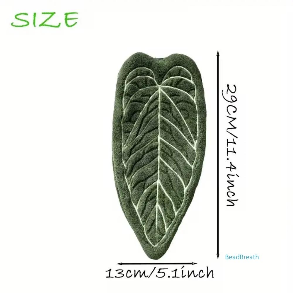 3-Pack Botanical Leaf Hand Towels | Ultra-Absorbent Coral Fleece & Quick-Dry | Hangable Kitchen & Bathroom Towel Set | Aesthetic Home Decor & Apartment Essentials