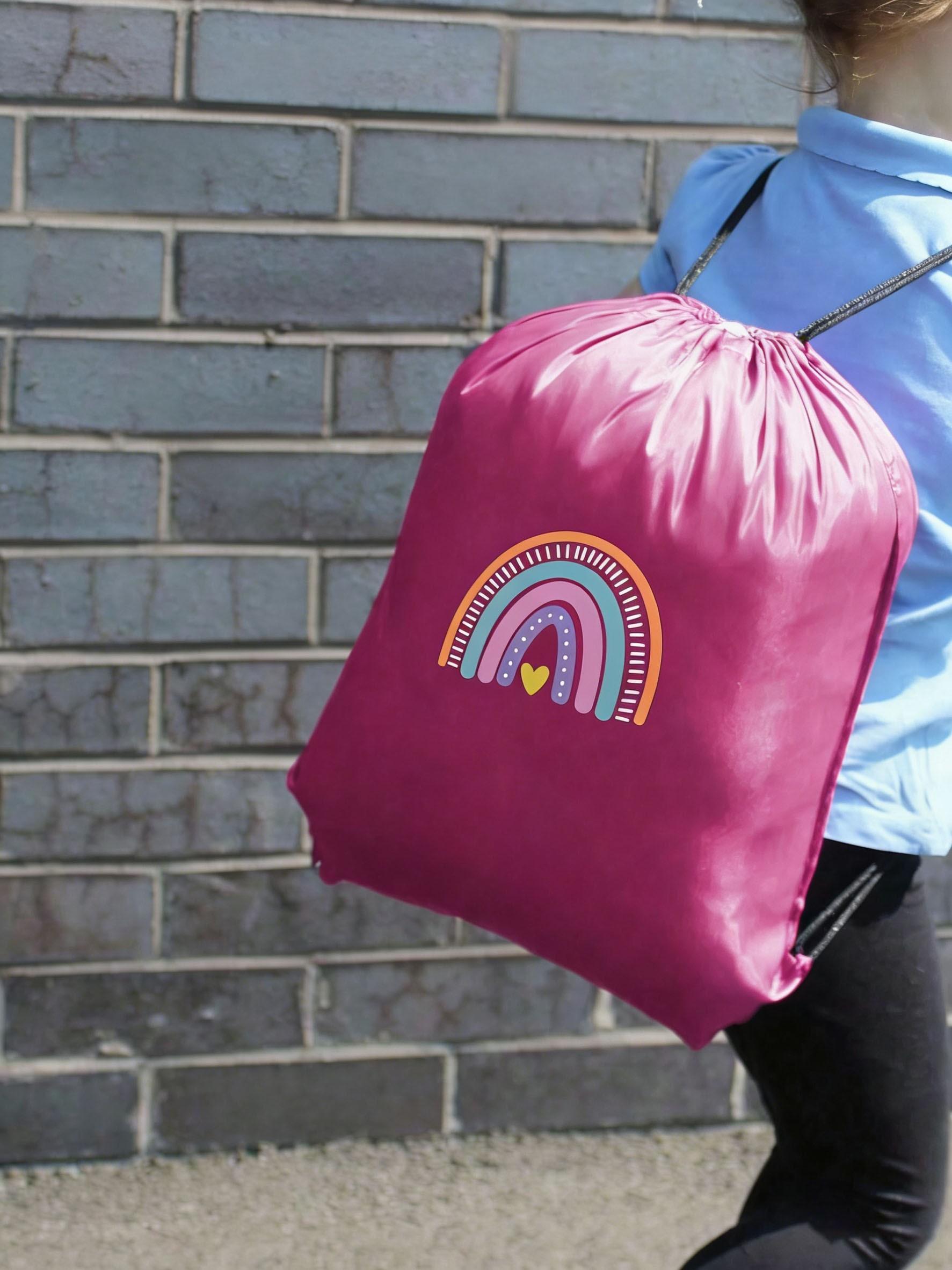 Drawstring Backpack for Teens, Personalized Sports Bag, Casual Sports Bag, Swimming Bag, Fitness Bag, After School Club Bag, Travel Bag, Back-To-School Sport Bag, Outdoor Sports Bag, Athletic Bag, Volleyball Bag