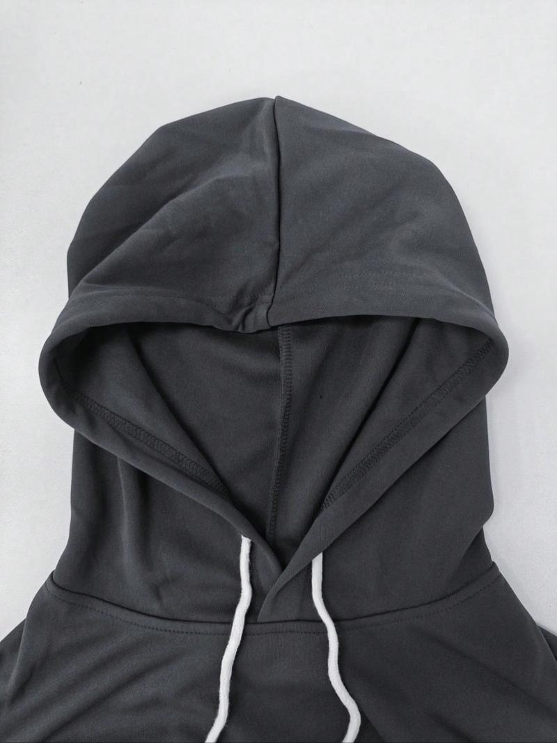 Hypemode Plus Size Set, Simple Casual Hoodie and Jogger Pants, Loose Fit, Drawstring Design, Pockets, Long Sleeve, Fall & Winter Hypemode Plus Size Set, Simple Casual Hoodie and Jogger Pants, Loose Fit, Drawstring Design, Pockets, Long Sleeve, Fall & Winter