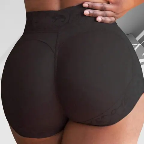 Women's Casual Comfortable Smooth Elegance Butt Lifting Tummy Control Compression Shapewear, Lace Trim Solid Color Bottoms, Fitness Workouts Hourglass Waist Shaping Underwear, Comfortable Body Shaper Panty for Various Occasions, Glutes Definer Faja