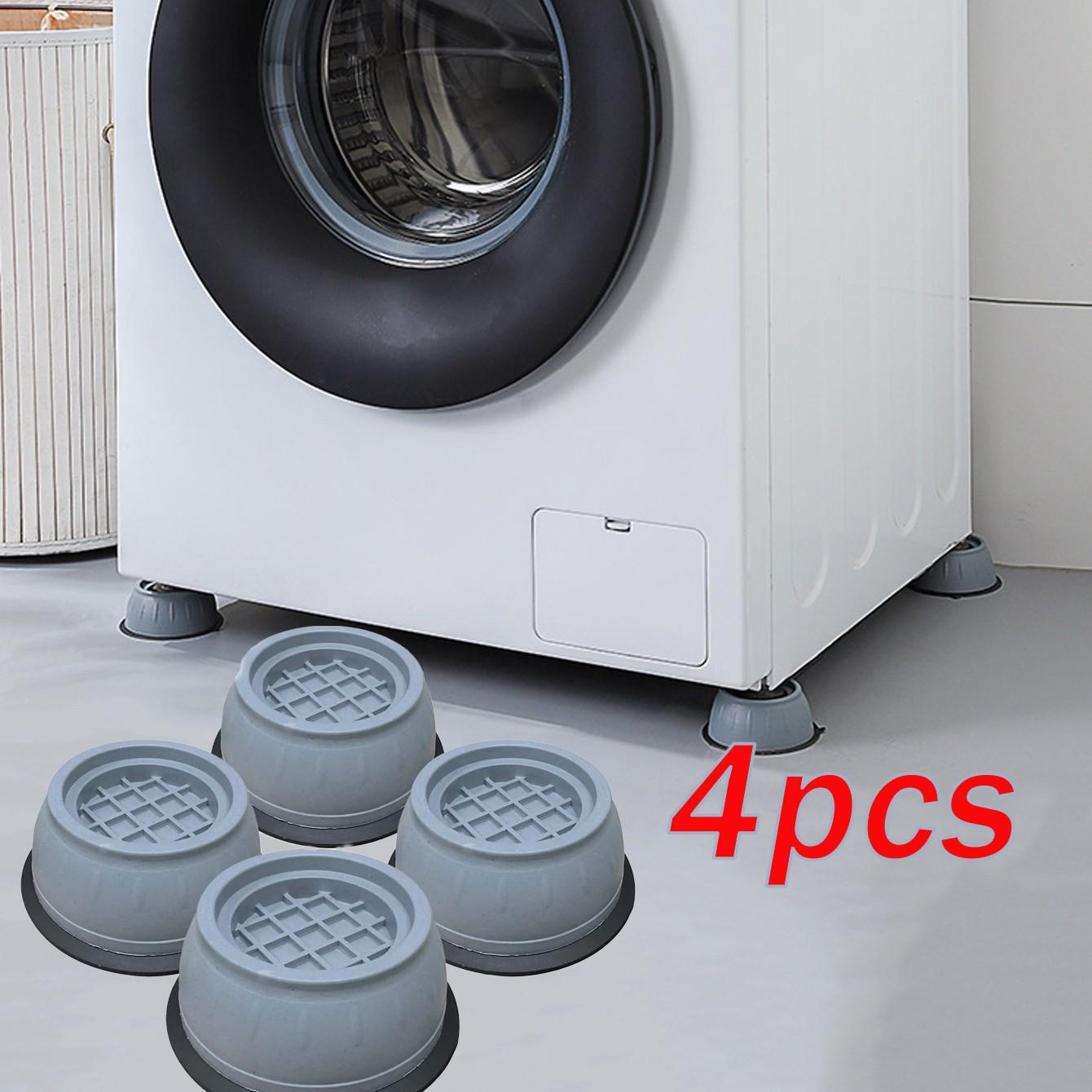 4-Pack Home Washing Machine Foot Pads, Table Chair Tea Table Stabilizer, Anti-Slip Corner Pads, Durable Shock Absorber Pads