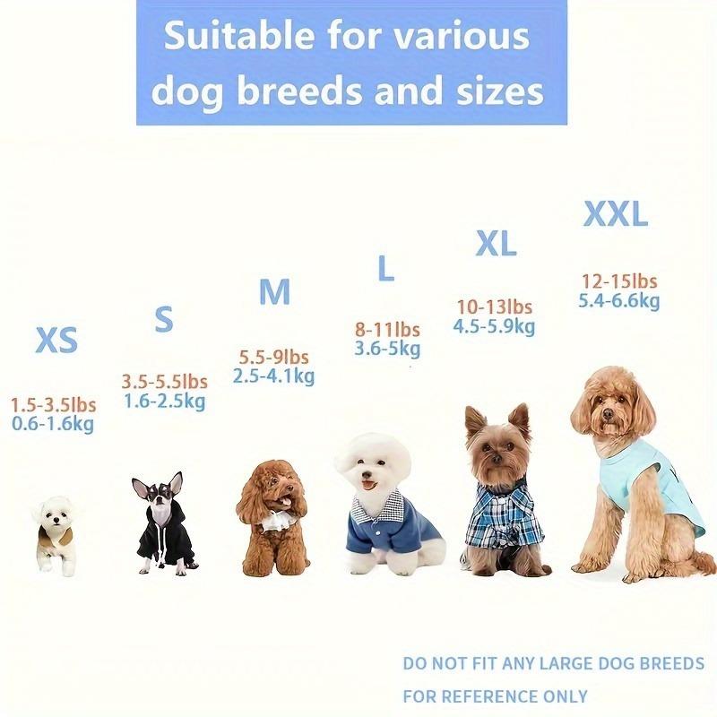 Cozy & Chic Mini Dog Fleece Sweater - Easy-Care, Warm Pullover for Toy Breeds, Machine Washable