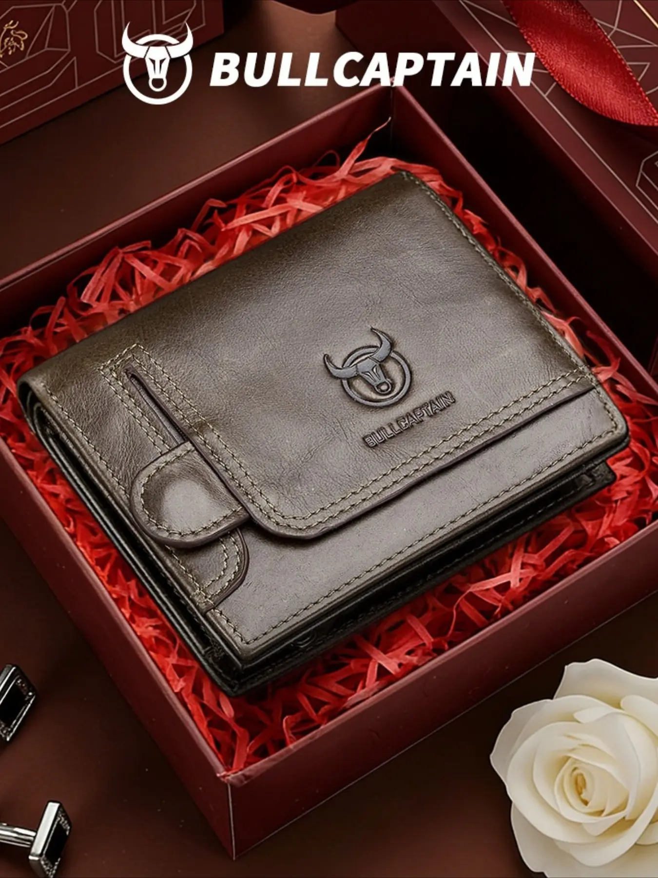 Leather goods factory supply first layer cowhide men's genuine leather multi-functional small driver's license change bag photo card bag